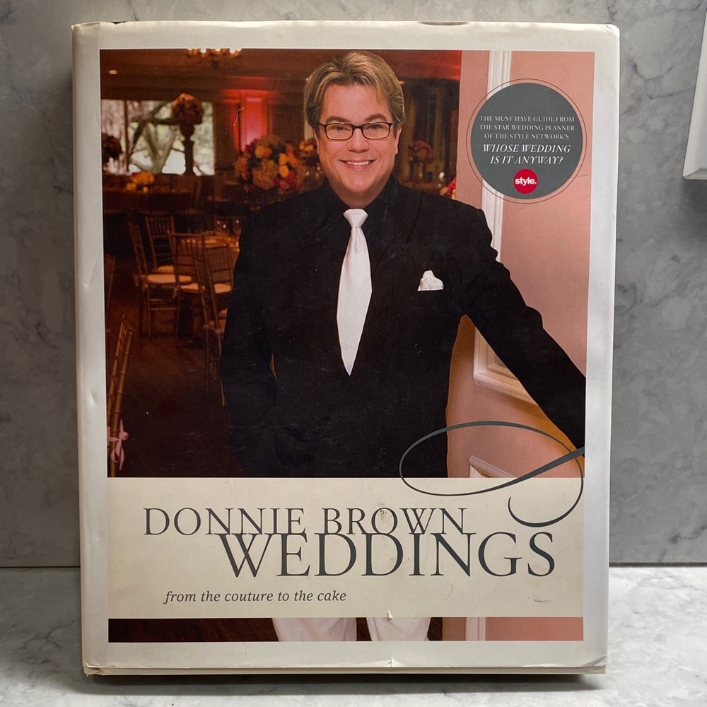 Donnie Brown Weddings Hardcover Book